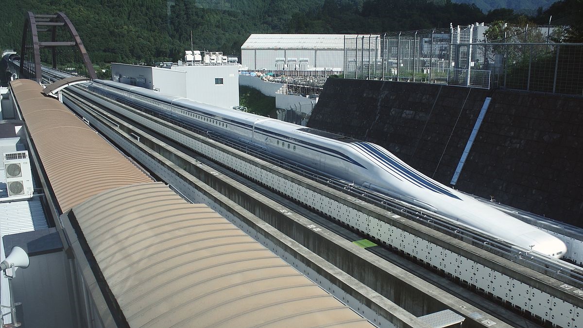 Maglev train breaks own speed record