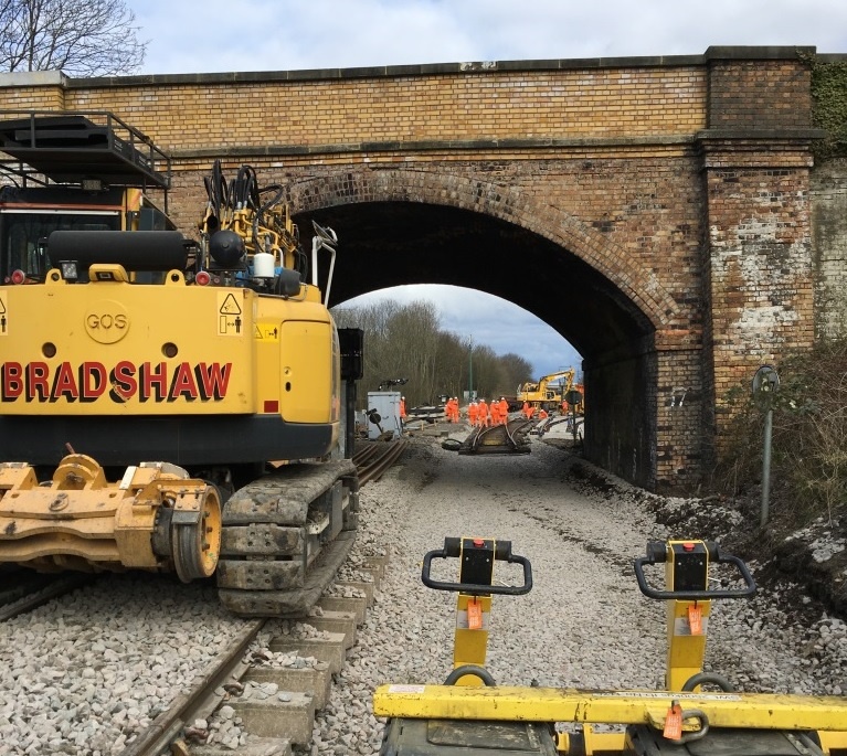 OLE installed on Midland Main Line route for first time in 40 years