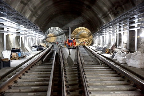 Crossrail: track installation complete
