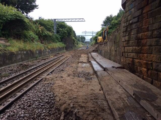 Moses Gate aftermath of burst water main