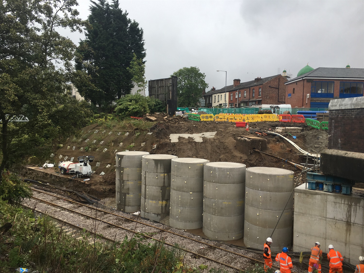 Trains running again between Bolton and Manchester after bridge collapse