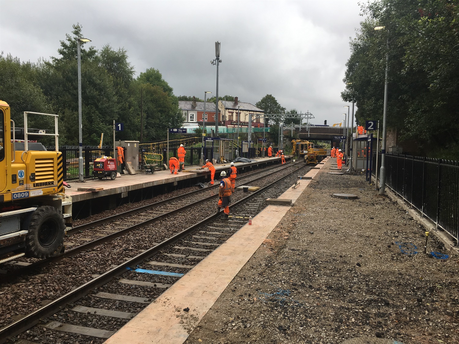 Moses Gate station work