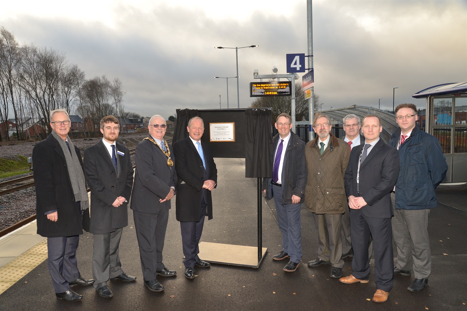New Rochdale platform sees phase 1 of Calder Valley upgrade completed 