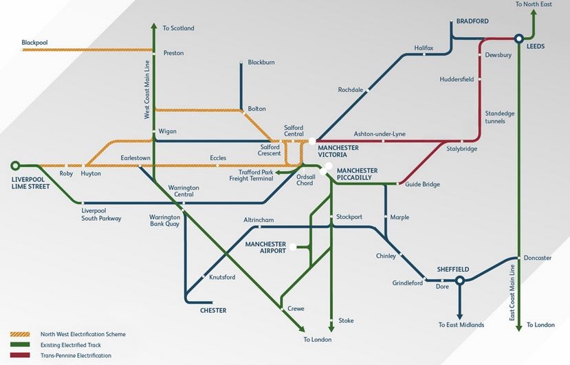 North west electrification timetables being re-examined