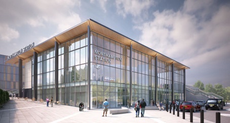 Delayed new Northampton station to open on 12 January 