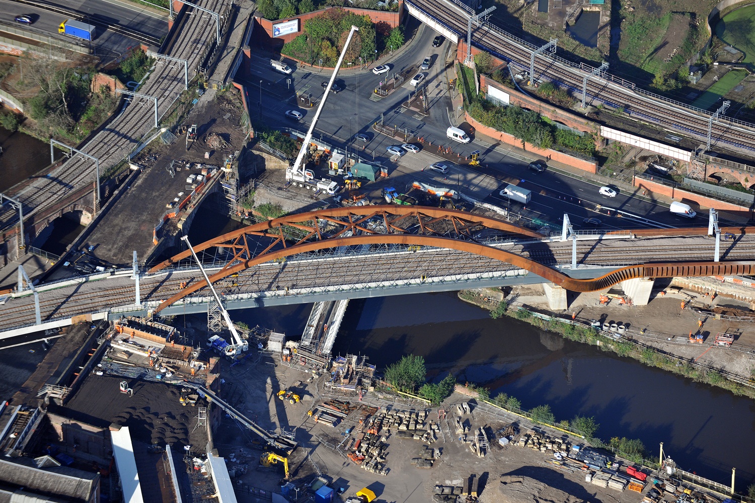 Ordsall Chord aerial