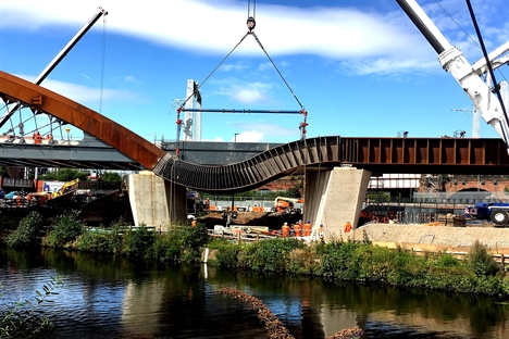 Ordsall Chord cascade lift 14 August 2017 edit Ordsall Chord cascade lift 14 August 2017 edit