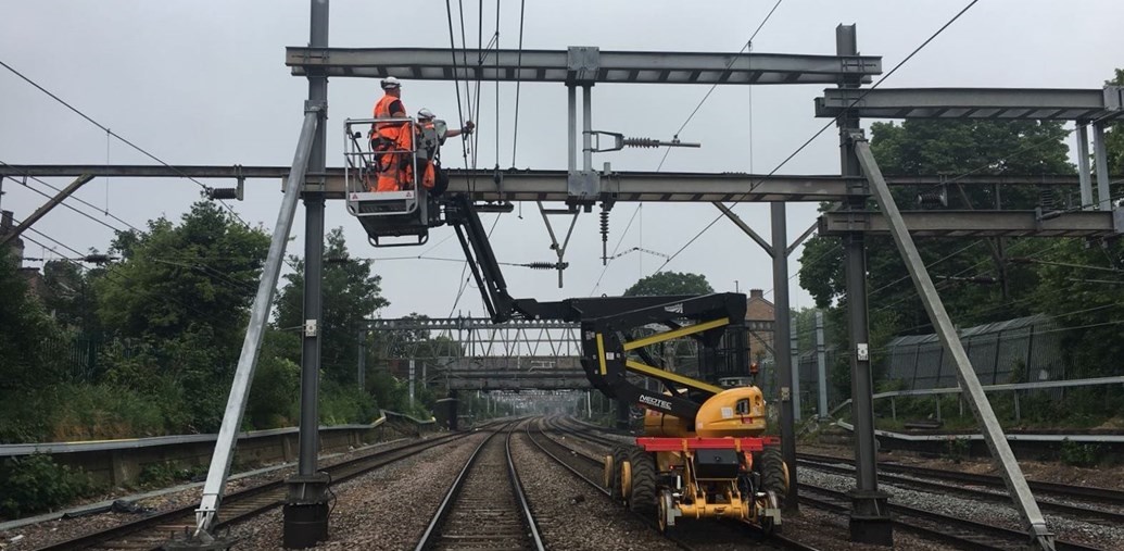 Over 3km of oldest overhead wire replaced over bank holiday