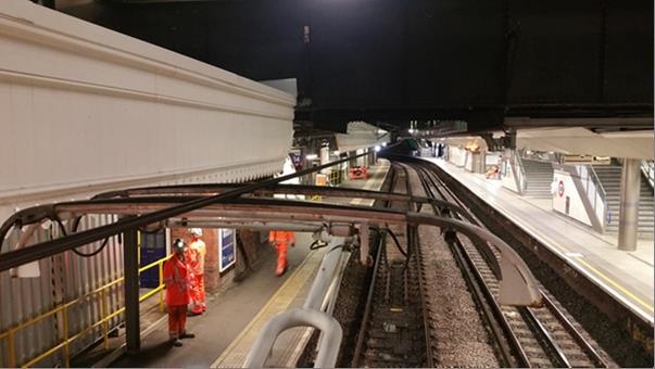 Paddington Platform 14 work 2