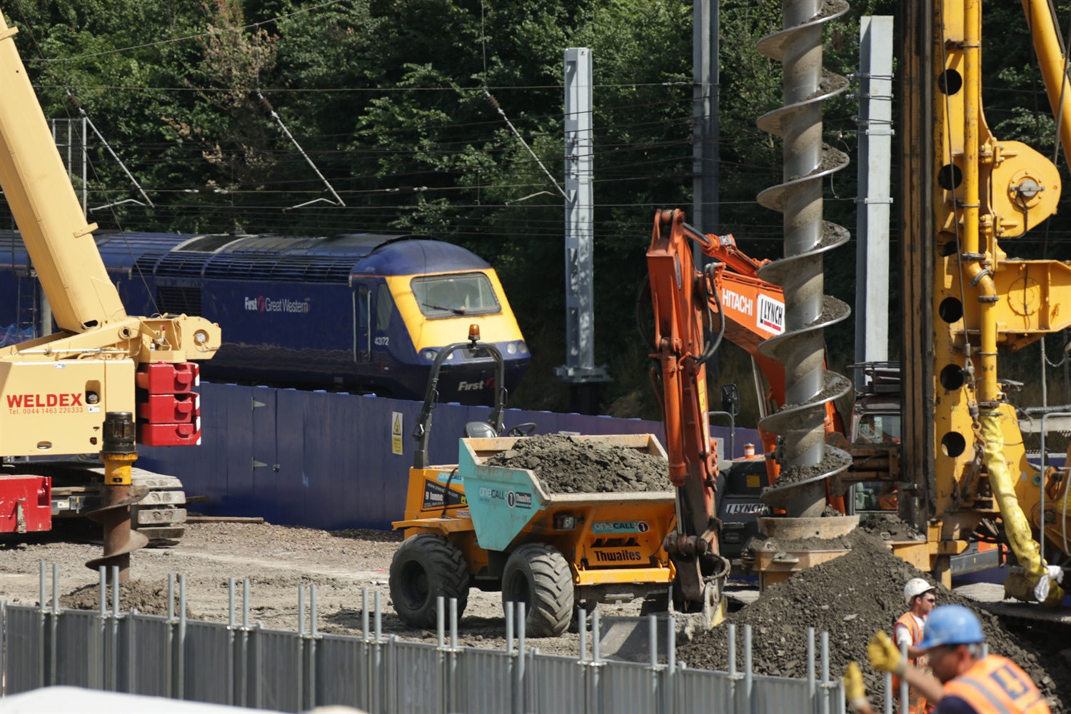 Piling at Acton 171143