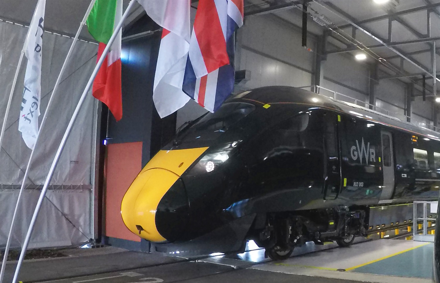 New GWR Class 802 IETs leave Italy bound for Devon and Cornwall