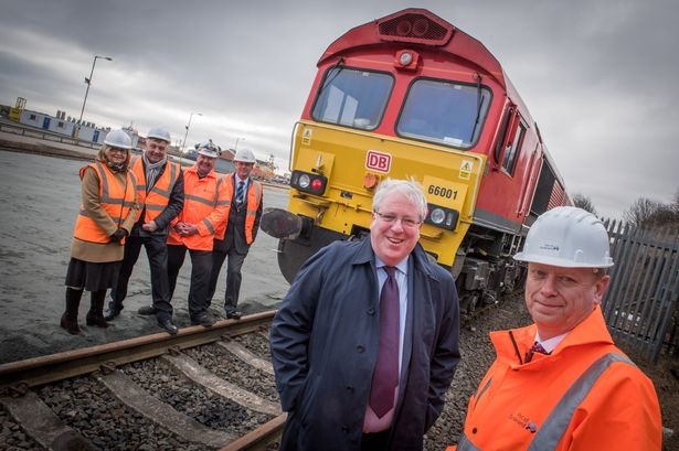 Port of Sunderland lines back in use after 20 years