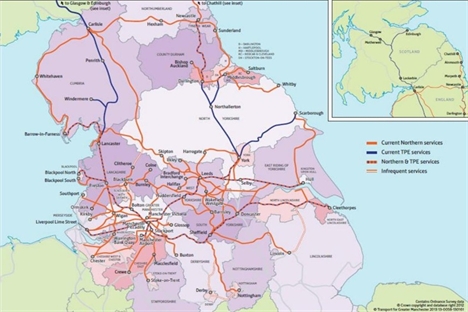 Rail North wins DfT partnership for franchising – but not control