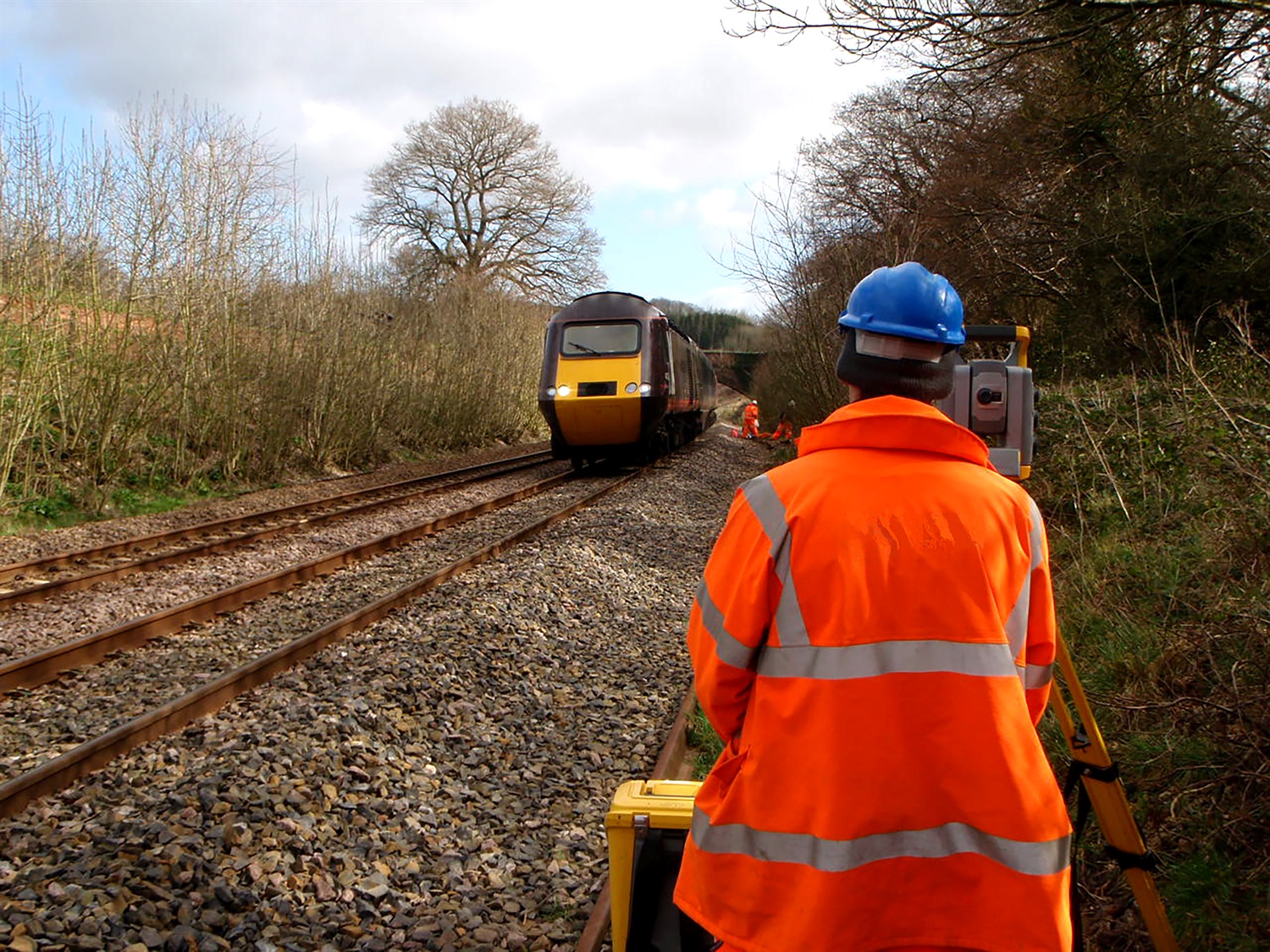 Guarding against the theft of survey equipment