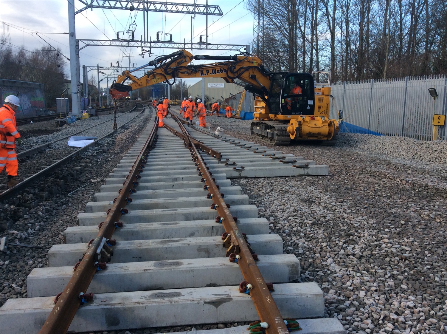Remodelling Soho North junction between Birmingham and Wolverhampton
