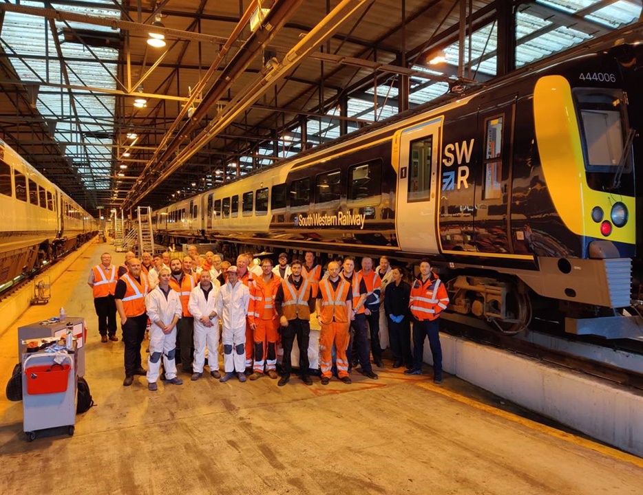 South Western Railway £70m ‘Desiro’ fleet completed  