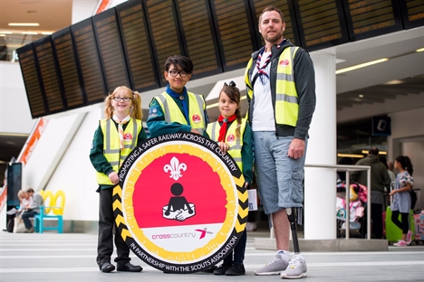 Encouraging youngsters to be safe on the railway