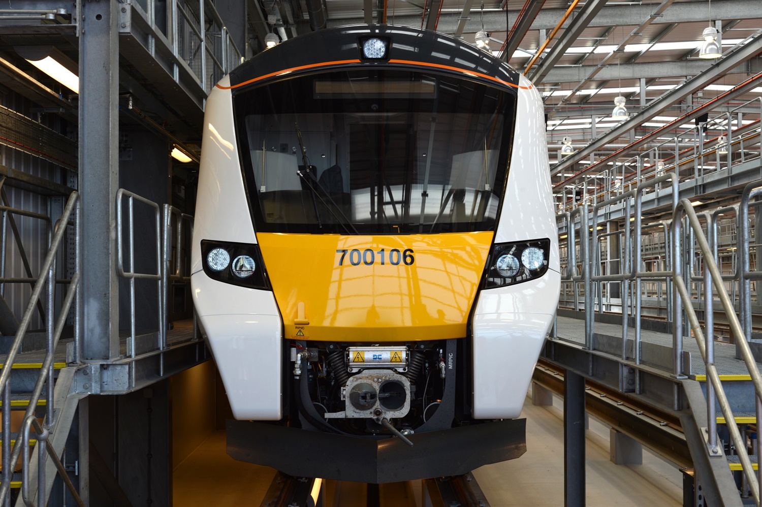 Siemens-built-Class-700-Desiro-City-inside-Three-Bridges-Traincare-Facility-UK-3
