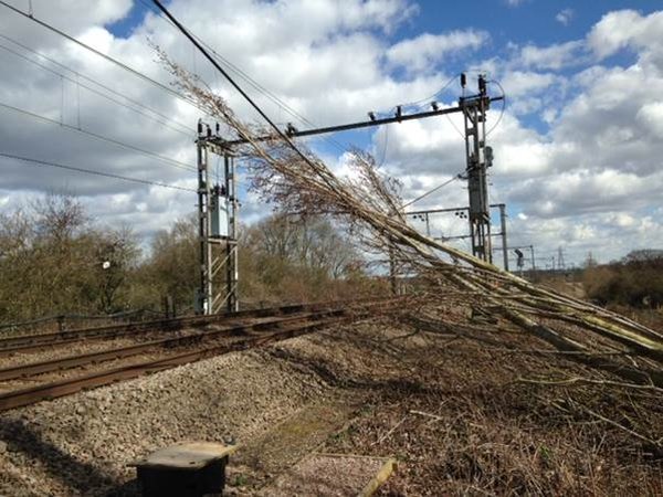 Storm Doris wreaks havoc across UK as London Midland Cross City line remains closed 