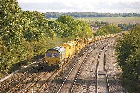 The track 'factory' on rails