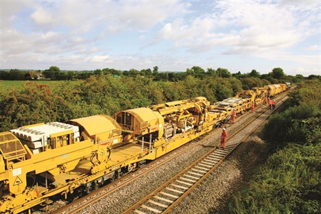 Network Rail to bring high output track renewals in-house