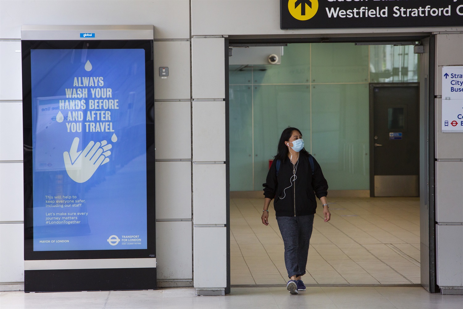 TfL Image - Station Poster Always wash your hands