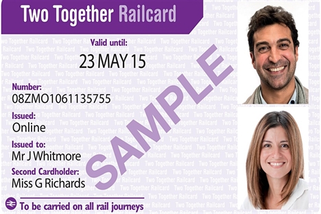 New railcard for couples launched by operators