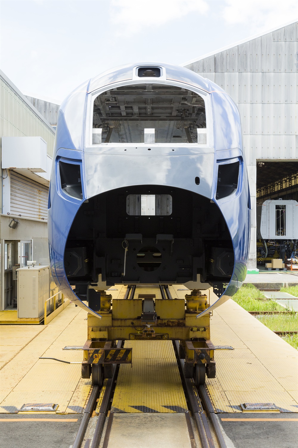 The face of the new 802 - Hull Trains