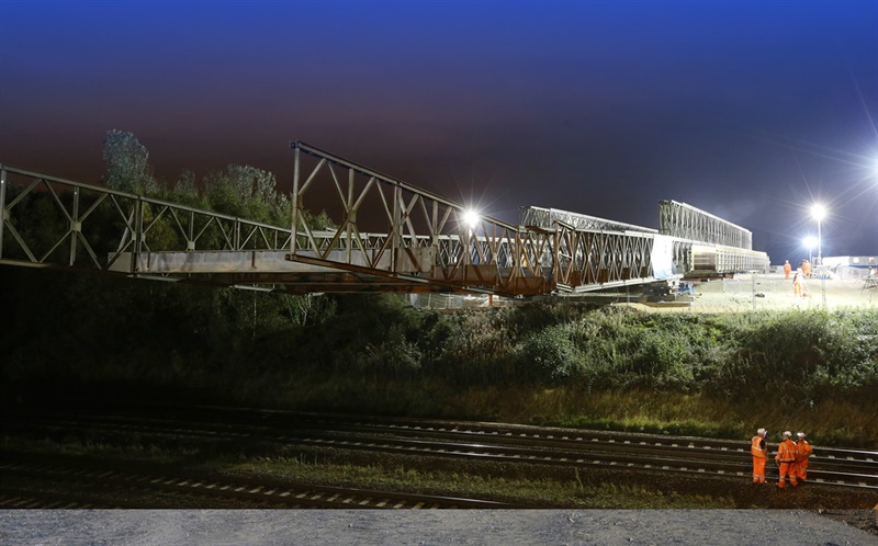 Thorney Lane Bridge launch  159469