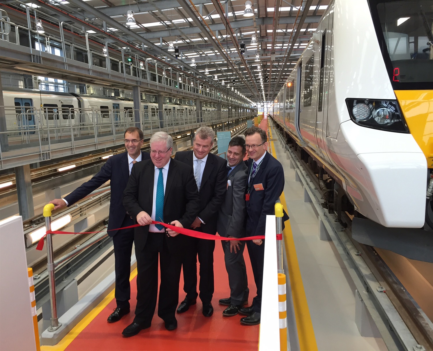 McLoughlin opens Three Bridges depot following Class 700 arrival