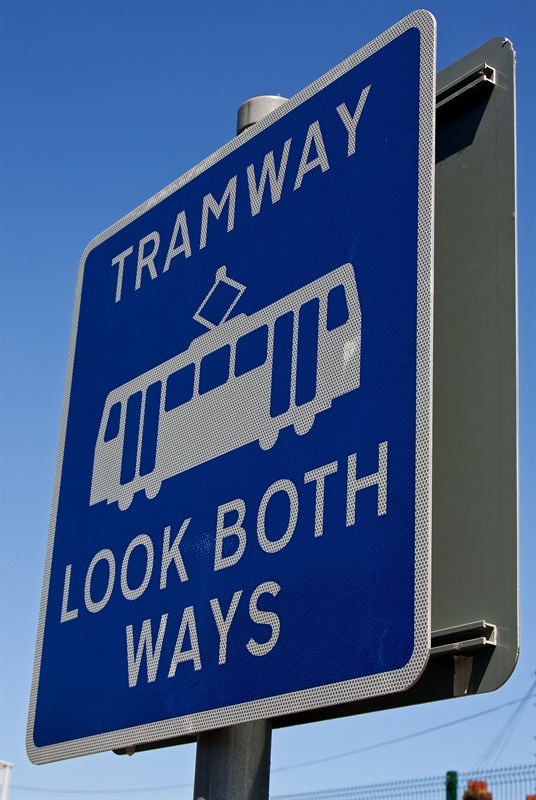 Tramway sign