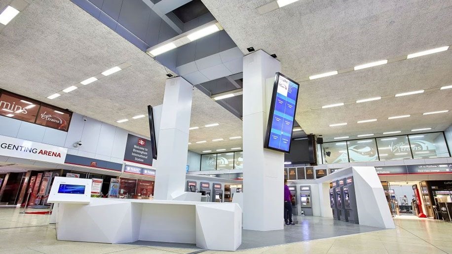 Virgin Trains unveils futuristic changes at Birmingham International