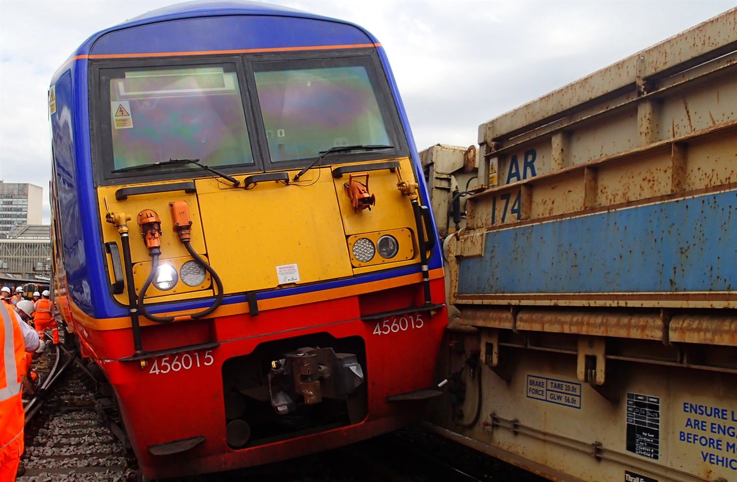 RAIB: Waterloo station crash caused by points mistake