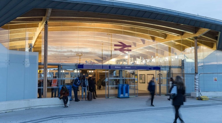 abbey wood s new station building opens  22 october 2017  291639