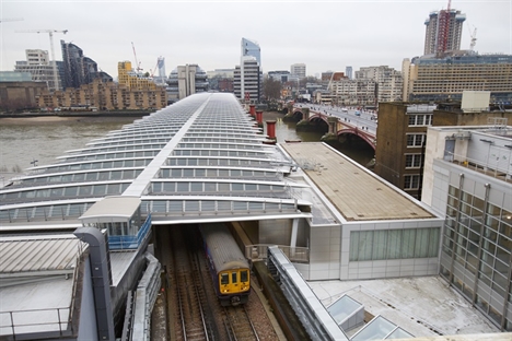 Blackfriars solar bridge opened