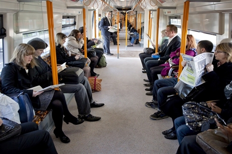 c. TfL London Overground train interior