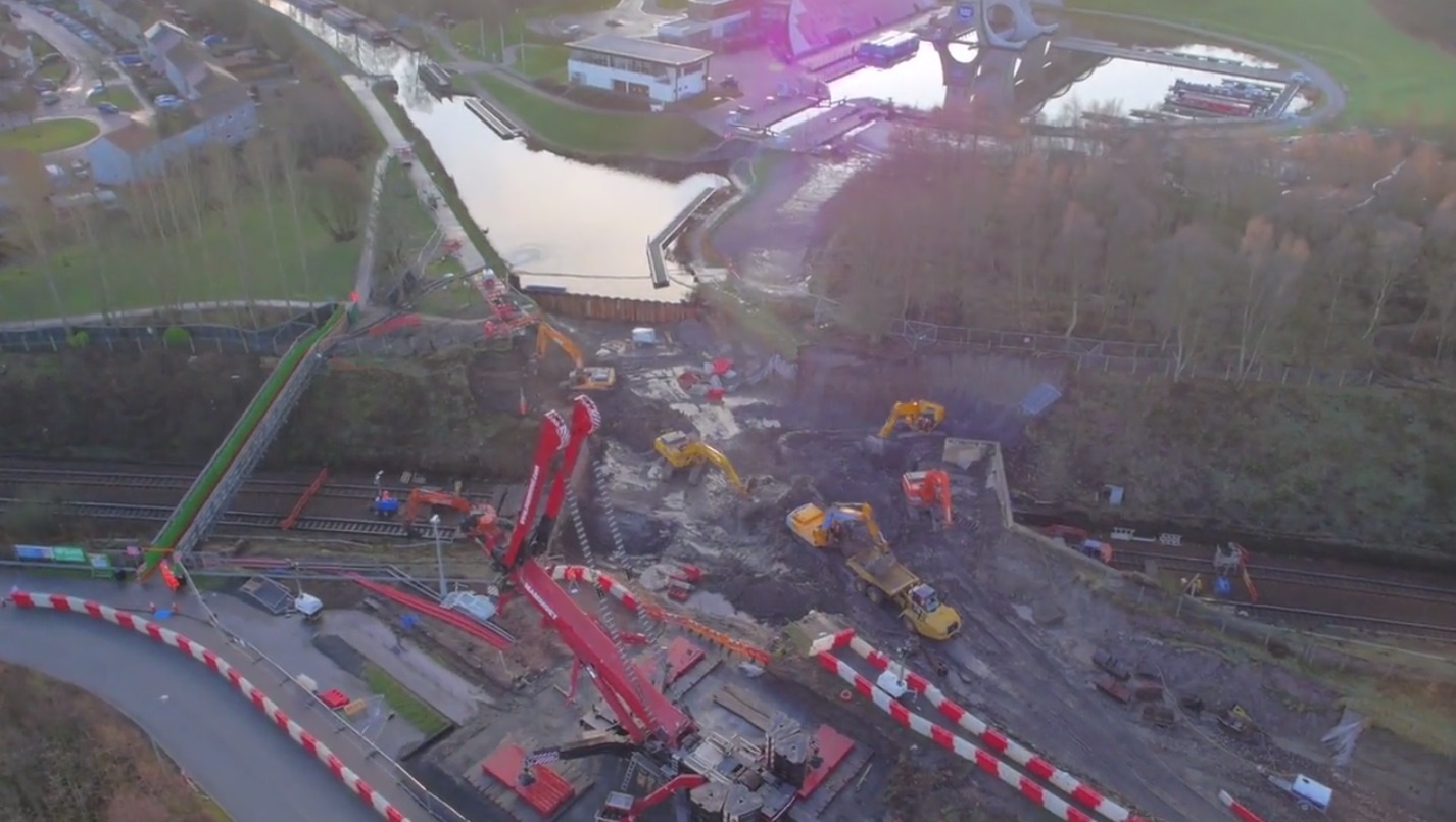 Network Rail completes aqueduct works at Carmuirs