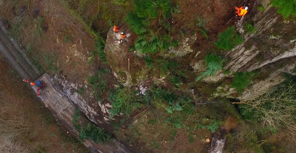 Conwy Valley Line set for mid-April reopening following Doris damage 