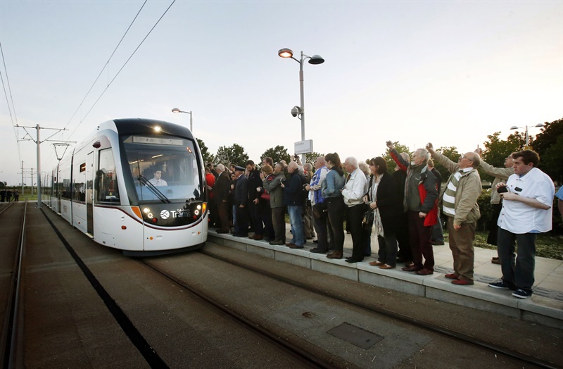 Edinburgh Trams finally in service