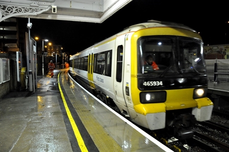 Gravesend platforms upgraded for longer trains