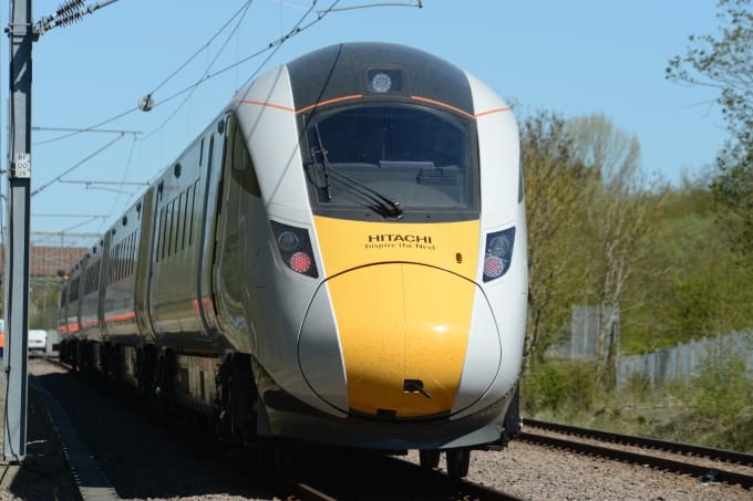 Hitachi Class 800s pass digital signalling testing