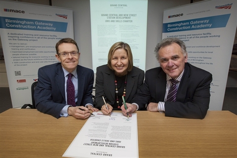 Jobs charter signed for Birmingham