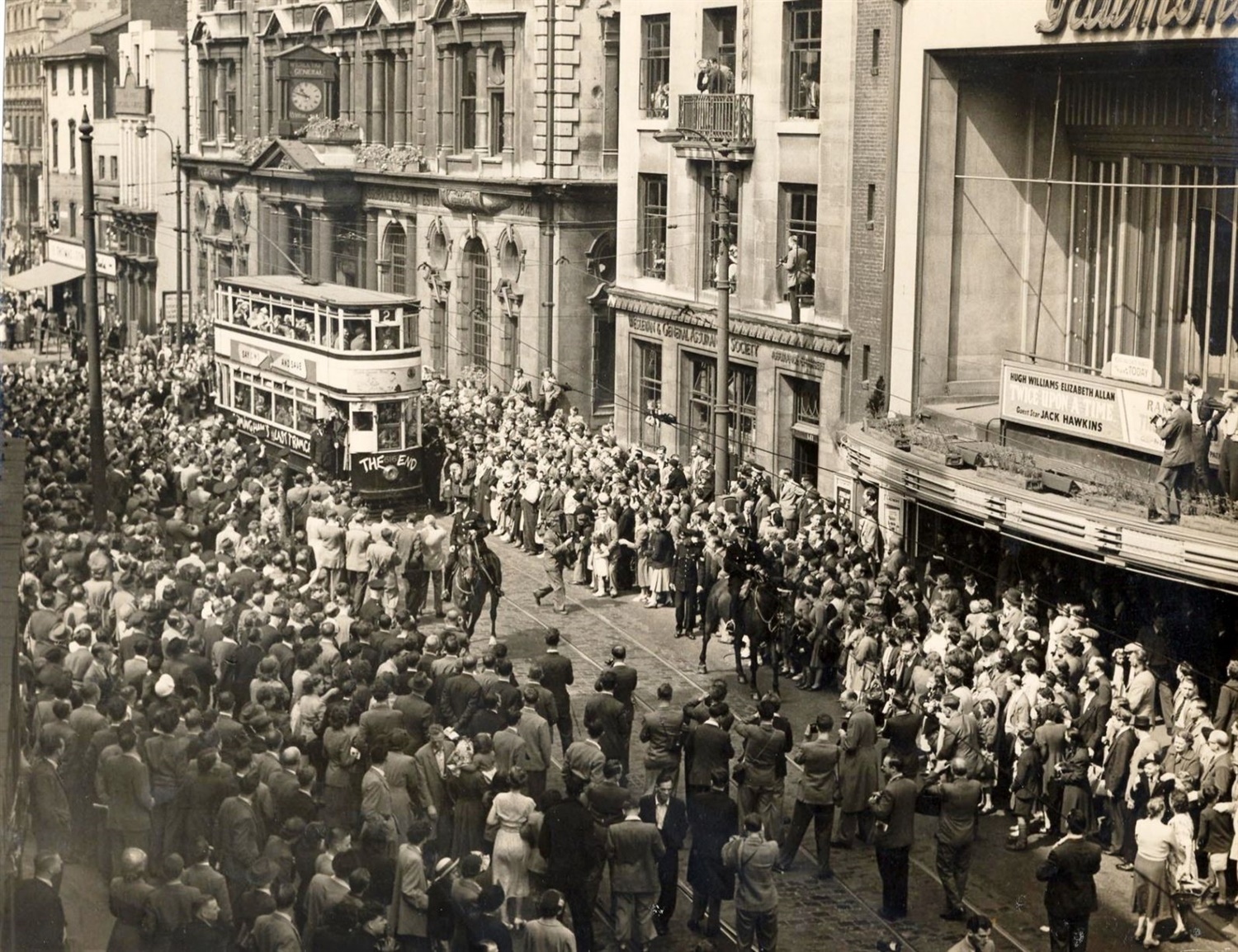 last tram runs through city centre in 53