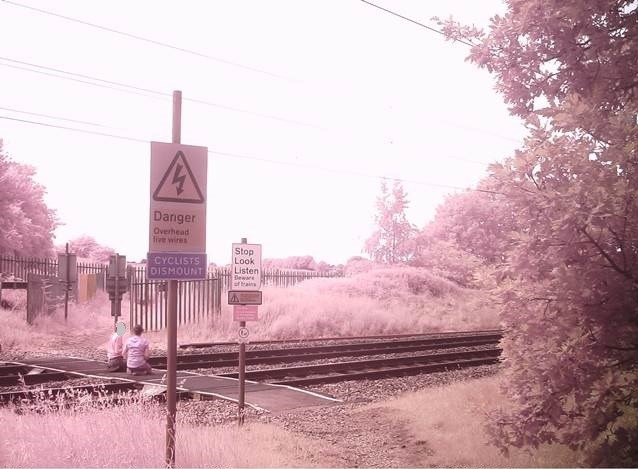 The railway is not a playground