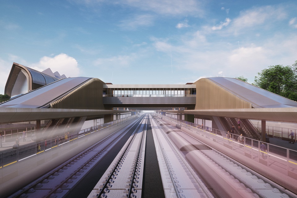 Work has begun on HS2’s Interchange station site near Birmingham Airport 