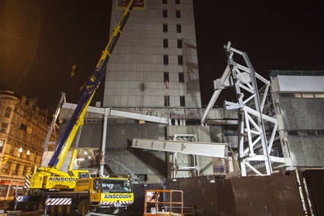 New Street entrance takes shape