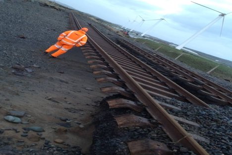 Rail repairs mean continued disruption in Cumbria