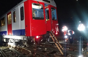 Warning issued over out-of-date Underground safety advice after derailment