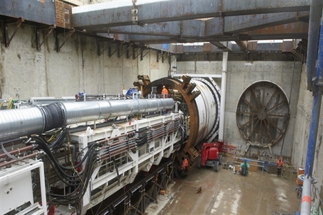 Sophia starts tunnelling for Crossrail