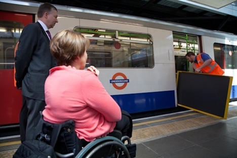 Step-free works underway at Greenford Tube station